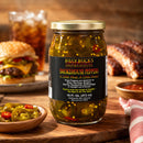 Billy Buck's Smoke House Sweet Heat Jalapeno Peppers | 16 oz | Market Reach