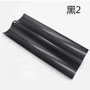 Perforated silver & black wave bread pan – kitchen non-stick tray