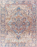 Neyland Iris Olive & Brown Area Rug 2360