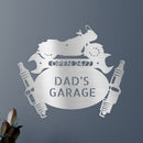 Custom Metal Wall Art - Personalized Cruiser Garage Name Sign