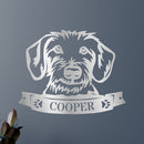 Custom Metal Wall Art - Personalized Dachshund Sign