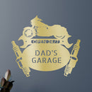 Custom Metal Wall Art - Personalized Dad's Garage Sign