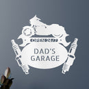Custom Metal Wall Art - Personalized Dad's Garage Sign