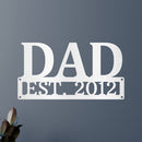 Custom Metal Wall Art - Personalized Dad's Workshop Plaque