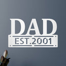 Custom Metal Wall Art - Personalized Father's Day Name Sign