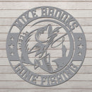 Personalized Gone Fishing Sign