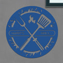 Personalized Grill Sign in Circle