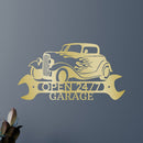 Custom Metal Wall Art - Personalized Garage Sign