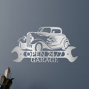 Custom Metal Wall Art - Personalized Garage Sign