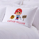 Personalized Kids Pirate Sleeping Pillowcase | Custom Pillow for Kids