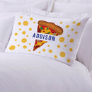 Personalized Kids Name Pizza Sleeping Pillowcase
