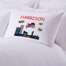 Personalized Kids Superboy Sleeping Pillowcase