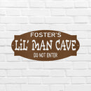 Custom Metal Sign - Personalized Boy's Bedroom Name Plaque