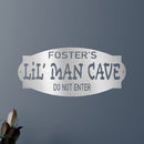Custom Metal Sign - Personalized Boy's Bedroom Name Plaque