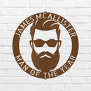 Custom Metal Wall Art - Personalized Man Cave Sign