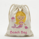 Personalized Mermaid Drawstring Sack
