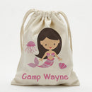 Personalized Mermaid Drawstring Sack