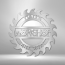 Custom Metal Wall Art - Personalized Workshop Sign