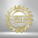 Custom Metal Wall Art - Personalized Workshop Sign