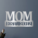 Custom Metal Wall Art - Personalized Mom Name Sign