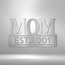 Custom Metal Wall Art - Personalized Mother's Day Name Sign