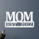 Custom Metal Wall Art - Personalized Mom Name Sign