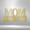 Custom Metal Wall Art - Personalized Mother's Day Name Sign