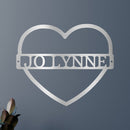 Custom Metal Wall Art - Personalized Mom Name Sign
