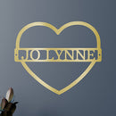Custom Metal Wall Art - Personalized Mom Name Sign