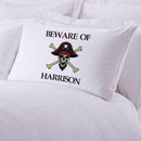 Personalized Pirate Sleeping Pillowcase