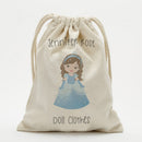 Exclusive Sale - Personalized Princess Character Drawstring Sack