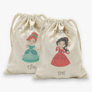 Exclusive Sale - Personalized Princess Character Drawstring Sack