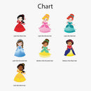 Exclusive Sale - Personalized Princess Character Drawstring Sack