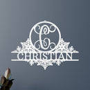 Custom Metal Wall Art - Personalized Winter Sign