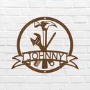Custom Metal Wall Art - Personalized Tool Sign