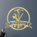 Custom Metal Wall Art - Personalized Tool Sign