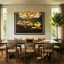 Petala Crystal Round Chandelier