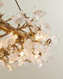 Petala Crystal Round Chandelier