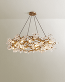 Petala Crystal Round Chandelier
