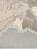 Petals Modern Gray Hand Tufted 5x7 Wool Area Rug