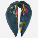 Catrina - Modal Cashmere Scarf Shawl - Petrol Blue
