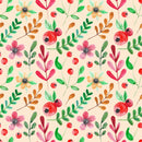 Voguish Spring Flowers Wallpaper Fashionable