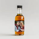 Photo Black Bars Mini Liquor Label