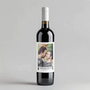 Photo Names Wine Label