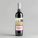 Photo Valentines Day Wine Label