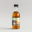 Photo White Bars Mini Liquor Label