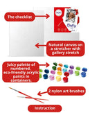 An Air Miracle Painting by Numbers Kit by Ideyka KHO9548