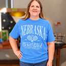 Nebraska Pickleball T-Shirt | Multiple Sizes | Lux by Leslie