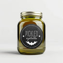 Pickled Eyeballs Canning Label