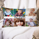 Personalized Photo Collage Sleeping Pillowcase - Create you own Collage with your photos